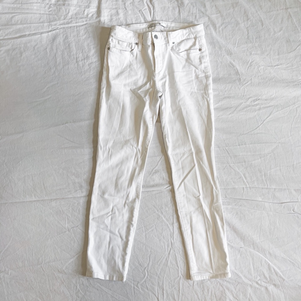 Joe’s Women’s White Cigarette Skinny Jean - Picture 2 of 5